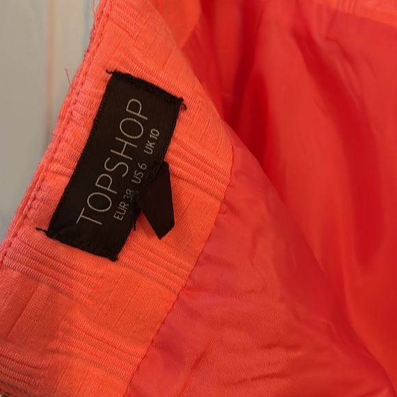 Pink Topshop mini skirt - Picture 3 of 3